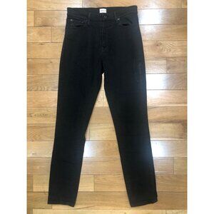 Able High Rise Straight Leg Black Denim Jeans Size 26